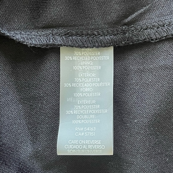 Calvin Klein Floral Ruffle Sleeve V-Neck Chiffon Dress - Picture 6 of 6